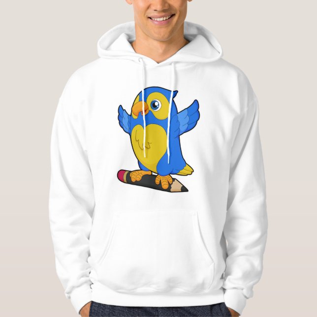 Moletom Papagaio com Lápis (Frente)