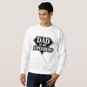 Moletom Papai é meu super-herói