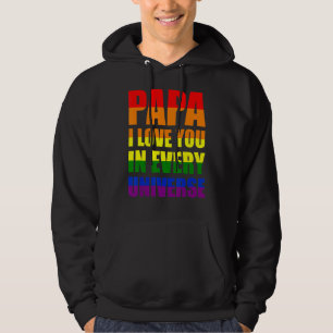 Moletom Papai I Te Amo Em Todos Os Universos Lgbt Gay Padr