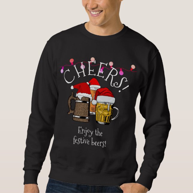 Moletom Papai Noel da Cerveja Natal (Frente)