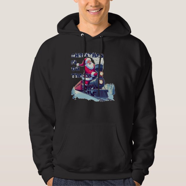 Moletom Papai Noel de Trem (Frente)