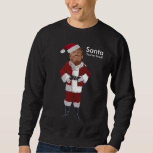 Moletom Papai noel você é ateado fogo!