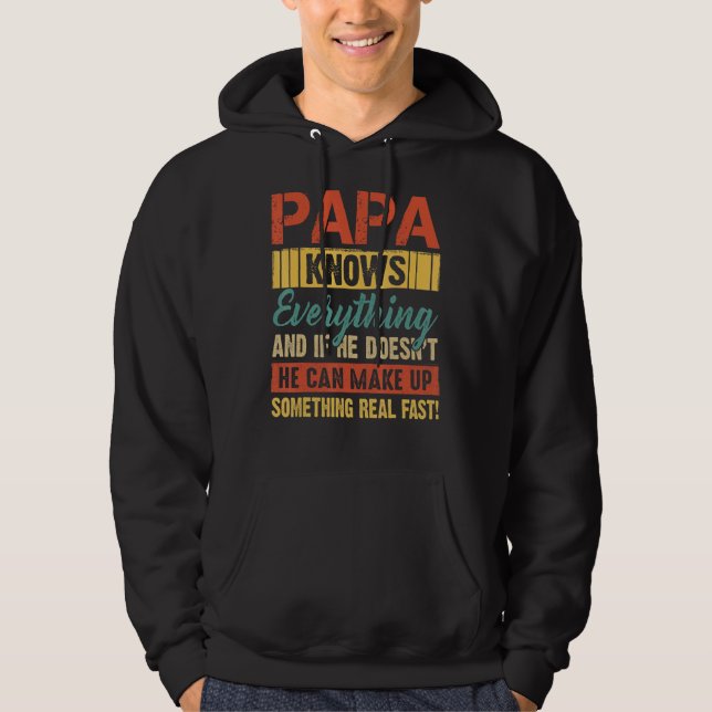 Moletom Papai sabe tudo (Frente)