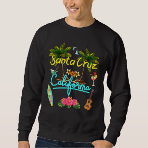 Moletom Papais noeis Cruz California Beach Summer Palm Sun
