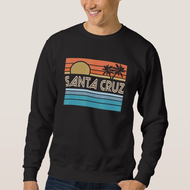 Moletom Papais noeis Cruz California Sunset 70 anos 80 Sur (Frente)