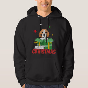Moletom Papais noeis De Beagle Bonitos Cachorros Adormecem