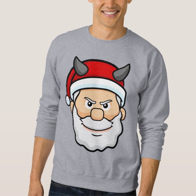 Moletom papais noeis de mau de natal feios (Frente)