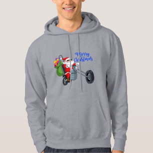 Moletom papais noeis de moto de natal
