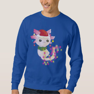 Moletom papais noeis de natal axolotl