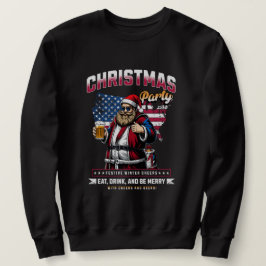 Moletom Papais noeis de Natal de uso masculino | Holiday F