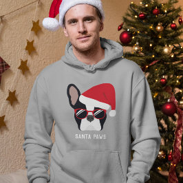 Moletom Papais noeis Patas Natal Hoodie Francês
