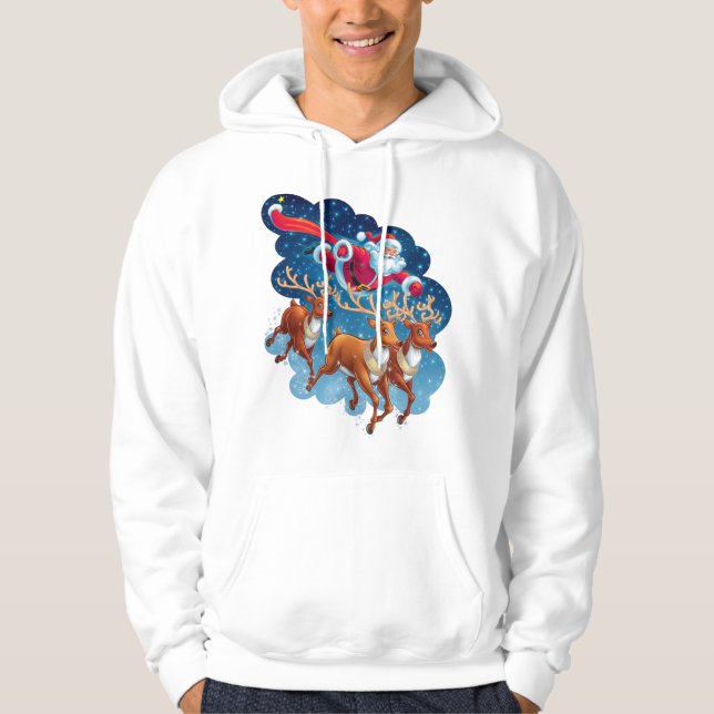 Moletom Papais noeis Sleigh Adventure (Frente)