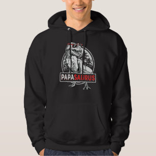 Moletom Papasaurus Rex Dinossaur Papa Surus Fami do Pai