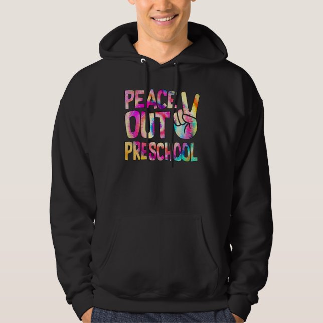 Moletom Parabéns da pré-escola no último dia do colégio D (Frente)