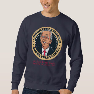 Moletom parabéns presidente Joe biden