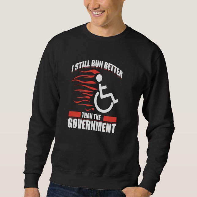 Moletom Paraplégico Para Pessoas Com Deficiência Para Util (Frente)