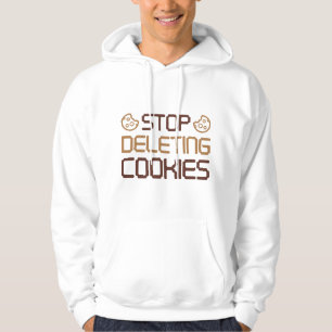 Moletom Parar Exclusão de Cookies