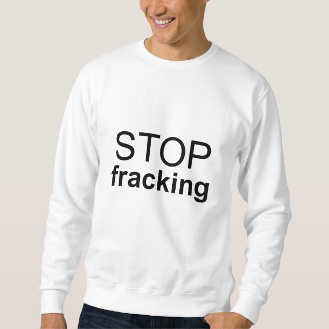 Moletom Parar Fracking (Frente)