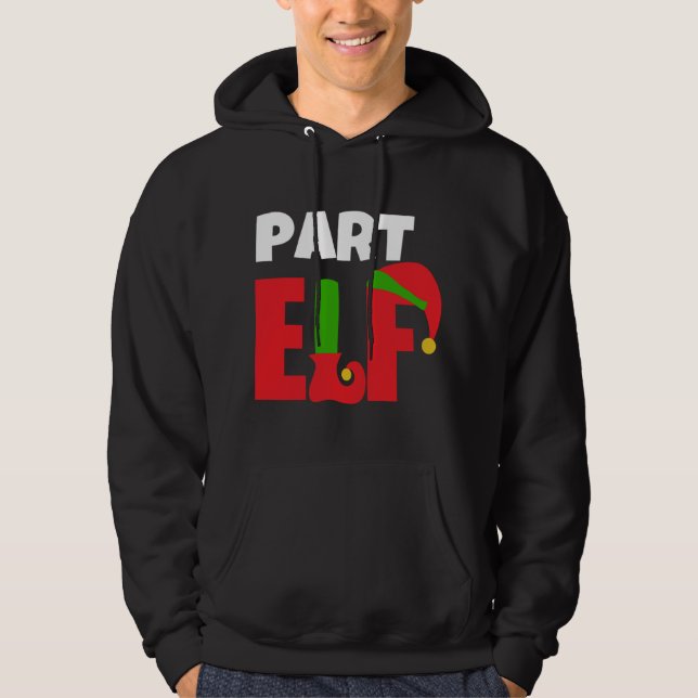 Moletom Parceiro Elf Engraçado Presente de Natal (Frente)