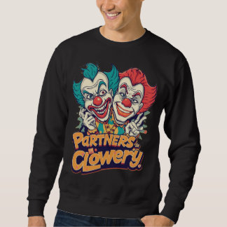 Moletom Parceiros na Clowery (Piada de Palhaço Divertida)