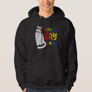 Moletom Parece Gay Estou no Diversão do Gato Gordo