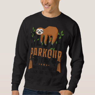 Moletom Parkour Free Running Traceur Sloth Parkour Team Nó