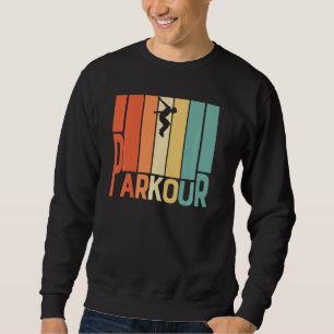 Moletom Parkour Free Running Training Traceur Retro Sport