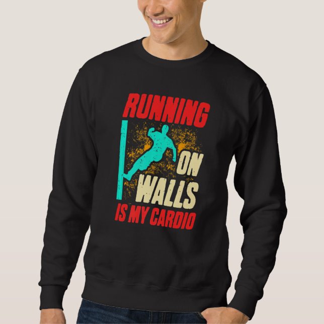 Moletom Parkour Para Parkour Runner Traceur Freestyle Runn (Frente)