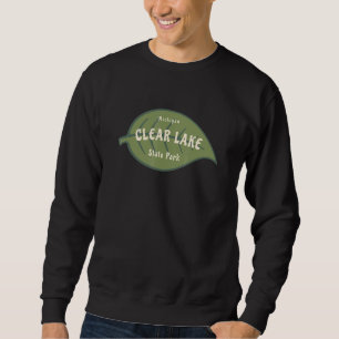 Moletom Parque Estadual Clear Lake Michigan Folhas de Outo