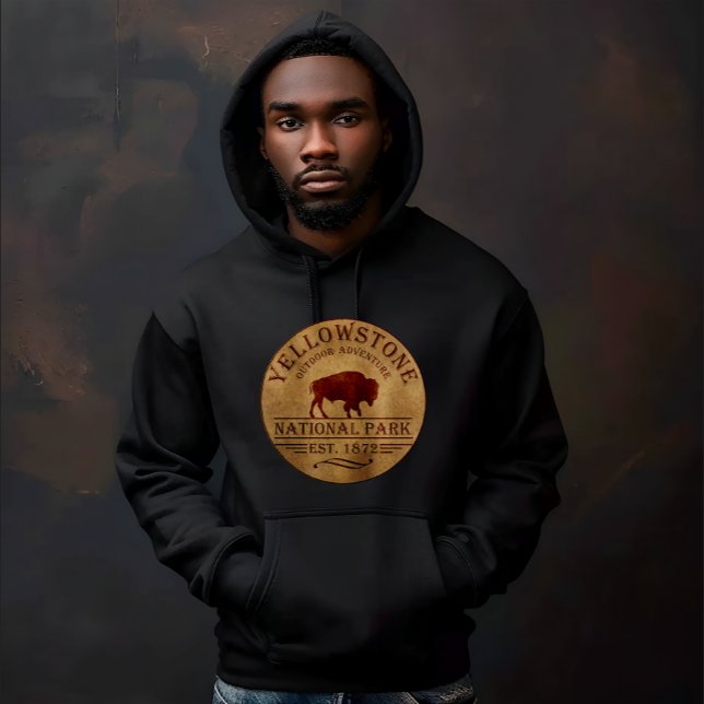Moletom Parque nacional Yellowstone (Criador carregado)