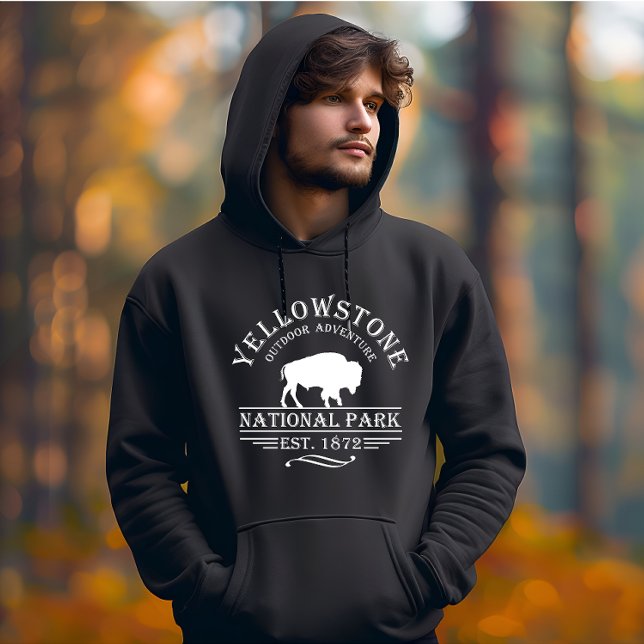 Moletom Parque Nacional Yellowstone Vintage (Criador carregado)