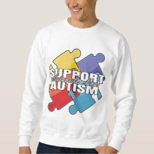 Moletom Partes do quebra-cabeça da consciência do autism