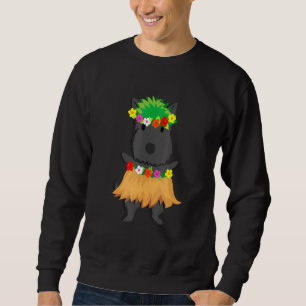Moletom Partido Aloha Hawaii Hula Scottish Terrier