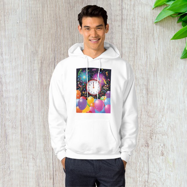 Moletom Partido ano novo Mens Hoodie (Criador carregado)