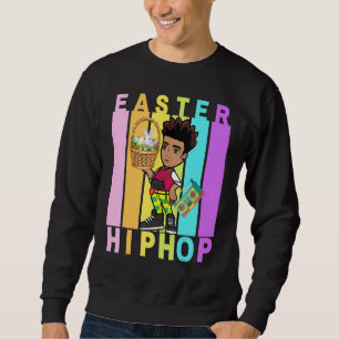 Moletom Páscoa Hip Hop Dance Love Dab Holiday Funny Kids B