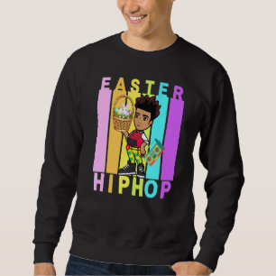 Moletom Páscoa Hip Hop Dance Love Dab Holiday Funny Kids B