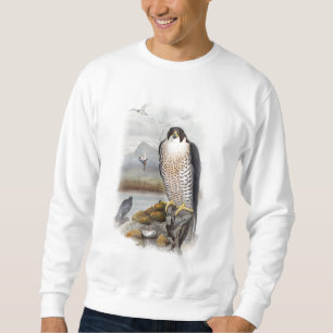Moletom Pássaros de John Gould do falcão de peregrino de