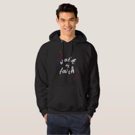 Moletom Passear por Hoodie Negro de Faith Men