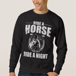 Moletom Passear Um Cavalo Uma Noite