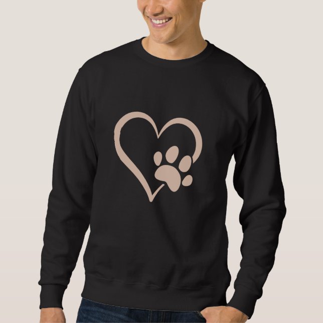 Moletom Pata-Cachorro Amor Pet Lover (Frente)