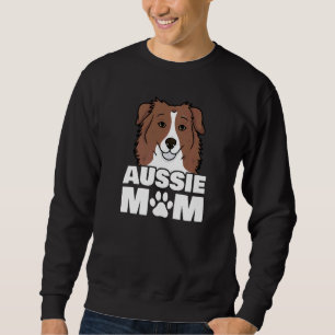 Moletom Pata de Cadela Mãe Australian Shepherd