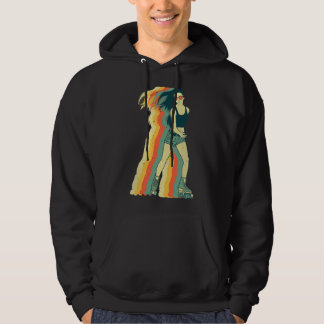 Moletom Patinação de Rolo Vintage para Meninas e Mulheres 