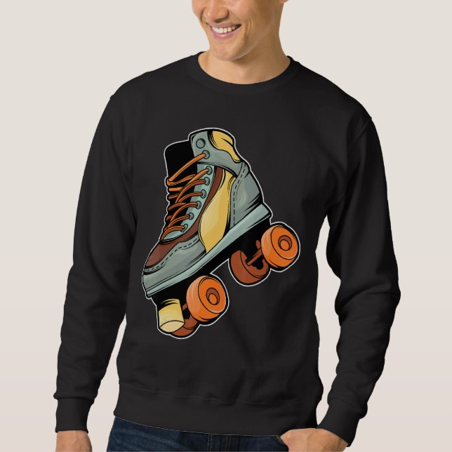 Moletom Patinação Sobre Rodas Vintage Retrô (Frente)