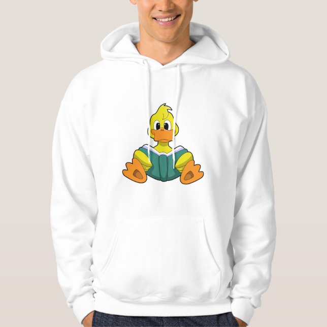 Moletom Pato com Livro (Frente)