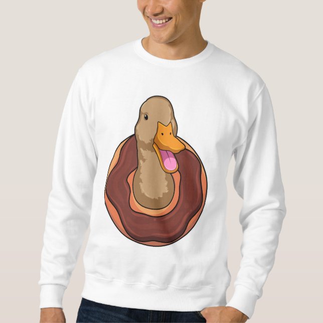 Moletom Pato com Rosquinha (Frente)