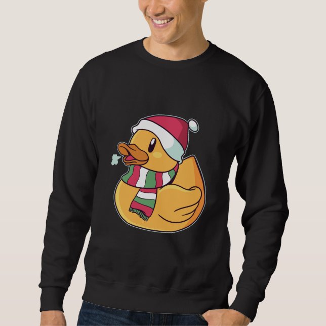 Moletom Pato de Borracha de Natal  (Frente)
