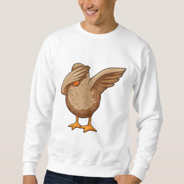 Moletom Pato no laboratório de dança de salto (Frente)