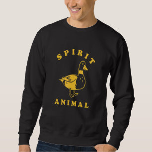 Moletom Pato - Spirit Animal Duck Fazenda Quote Quote