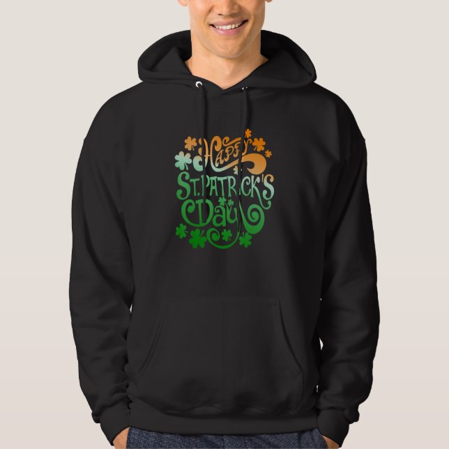 Moletom Patrick S Day Lucky Irish Shamrock C Men (Frente)