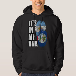 Moletom Patrimônio Da Bandeira Do DNA Misturado Beliziano